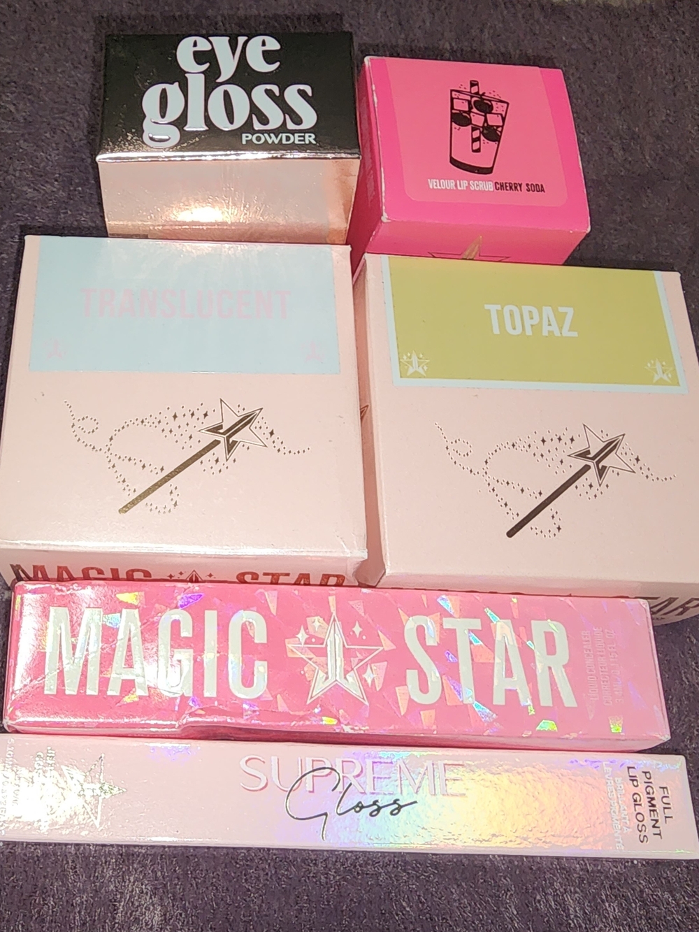 NIB $105 Jeffree Star 6-piece Makeup Set